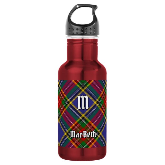 Bouteille d'eau en acier inoxydable Clan MacBeth T (Devant)