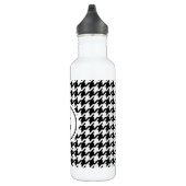 Bouteille D'eau En Acier Inoxydable Classe White Houndstooth (Droite)