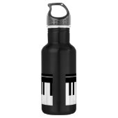 Bouteille D'eau En Acier Inoxydable Clavier de piano (Dos)