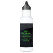 Bouteille D'eau En Acier Inoxydable Cliquez et remplacez facilement l'image pour créer (Gauche)