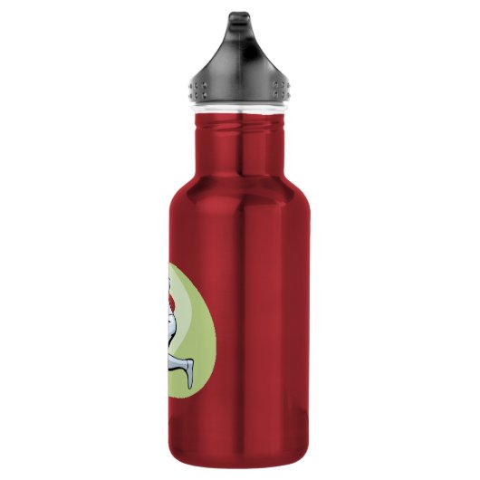 Bouteille D'eau En Acier Inoxydable Clôture rose (Droite)