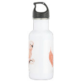 Bouteille D'eau En Acier Inoxydable Cockatoo Moluccan (Dos)