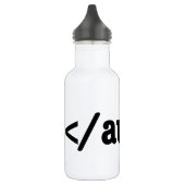 Bouteille D'eau En Acier Inoxydable Code audio HTML5 de fin (Gauche)