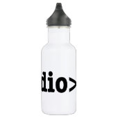 Bouteille D'eau En Acier Inoxydable Code audio HTML5 de fin (Droite)
