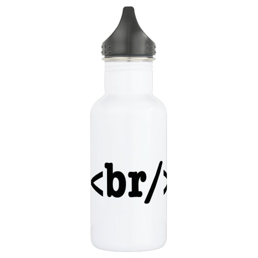 Bouteille D'eau En Acier Inoxydable code HTML de rupture (Gauche)