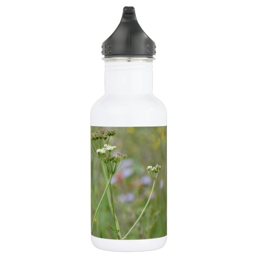 Bouteille D'eau En Acier Inoxydable Colibri : Oiseau en fleurs (Droite)