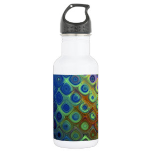 Bouteille D'eau En Acier Inoxydable Colored Peacock