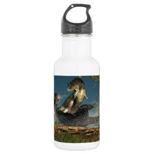 Bouteille D'eau En Acier Inoxydable Combat de Carnotaurus