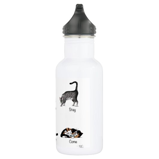 Bouteille D'eau En Acier Inoxydable Commandes Cat (Droite)