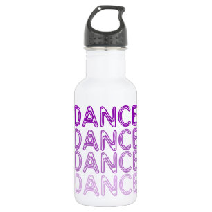 Bouteille D'eau En Acier Inoxydable Conception simple de danse