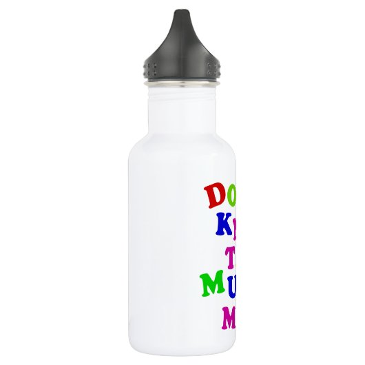 Bouteille D'eau En Acier Inoxydable Connais-tu le Muffin Man ? (Gauche)