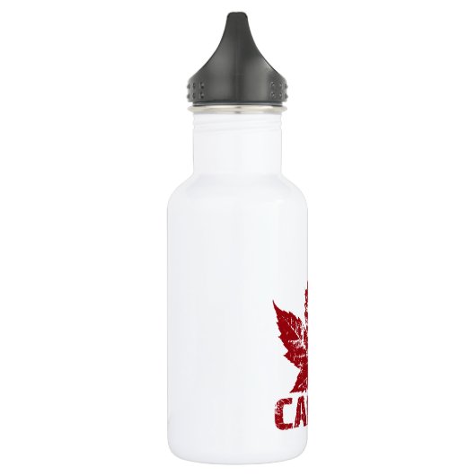 Bouteille D'eau En Acier Inoxydable Cool Canada Retro Maple Leaf Souvenir (Gauche)