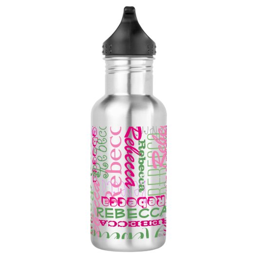 Bouteille D'eau En Acier Inoxydable Copie sur toute la surface d'amusement de collage (Droite)