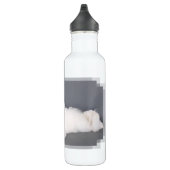 Bouteille D'eau En Acier Inoxydable Coton de Tulear - Joci (Droite)
