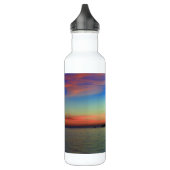 Bouteille D'eau En Acier Inoxydable Coucher de soleil à Lighthouse Point, Père Noël Cr (Gauche)