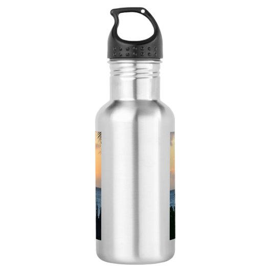 Bouteille D'eau En Acier Inoxydable Coucher de soleil d'Aruba (Dos)