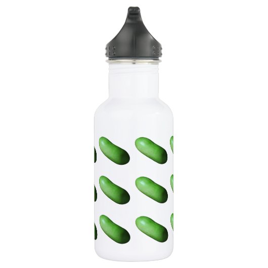 Bouteille D'eau En Acier Inoxydable Courge verte (Melon d'hiver) (Droite)