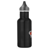 Bouteille D'eau En Acier Inoxydable Couronne - Orange (Gauche)