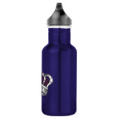 Bouteille D'eau En Acier Inoxydable Couronne - pourpre (Droite)