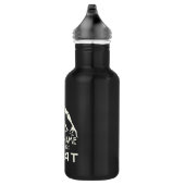 Bouteille D'eau En Acier Inoxydable Coutume du DJ (Droite)