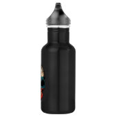 Bouteille D'eau En Acier Inoxydable Crâne russe personnalisable de drapeau (Droite)