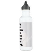 Bouteille D'eau En Acier Inoxydable Créez facilement votre propre photo (Droite)