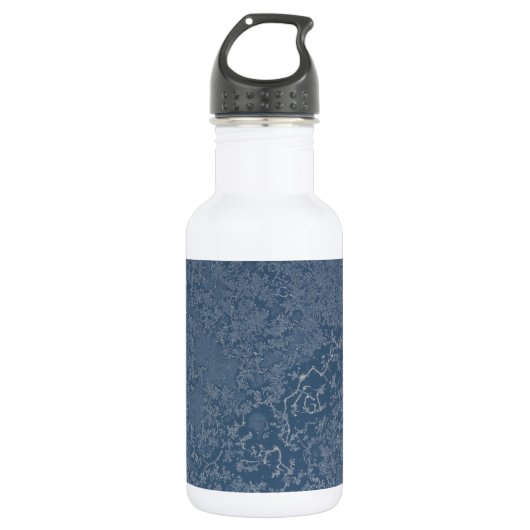 Bouteille D'eau En Acier Inoxydable Cristal bleu acier foncé (Devant)