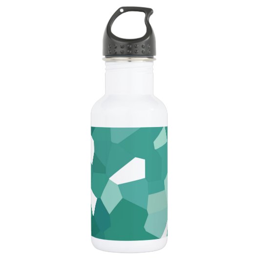 Bouteille D'eau En Acier Inoxydable Cristaux bleus (Devant)