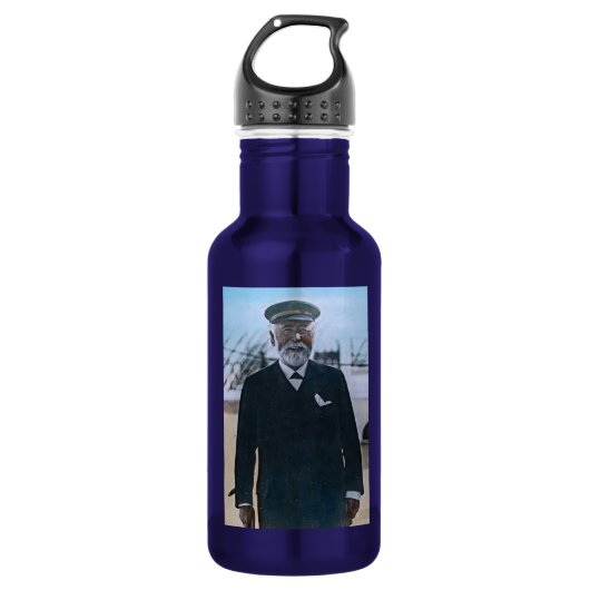 Bouteille D'eau En Acier Inoxydable Cru titanique de capitaine Edward Smith de RMS (Devant)