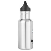 Bouteille D'eau En Acier Inoxydable Cute Koala Pun Koalaty Groomsman (Gauche)