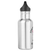 Bouteille D'eau En Acier Inoxydable Cute Punk Rock Zombie Grrrl (Gauche)