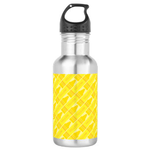 Bouteille D'eau En Acier Inoxydable Cute Yellow Crayon Artsy Motif