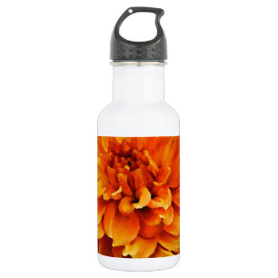 Bouteille D'eau En Acier Inoxydable Dahlia - lune de miel - orange