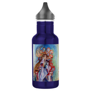 Bouteille D'eau En Acier Inoxydable DAME DU LAC / Monogramme Fantastique de Magie et