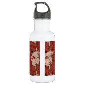 Bouteille D'eau En Acier Inoxydable Dancing Pig Antique Cute Danseuse (Dos)