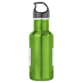 Bouteille D'eau En Acier Inoxydable Danse Wordle d'Irlandais (Dos)