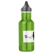 Bouteille D'eau En Acier Inoxydable Danse Wordle d'Irlandais (Gauche)