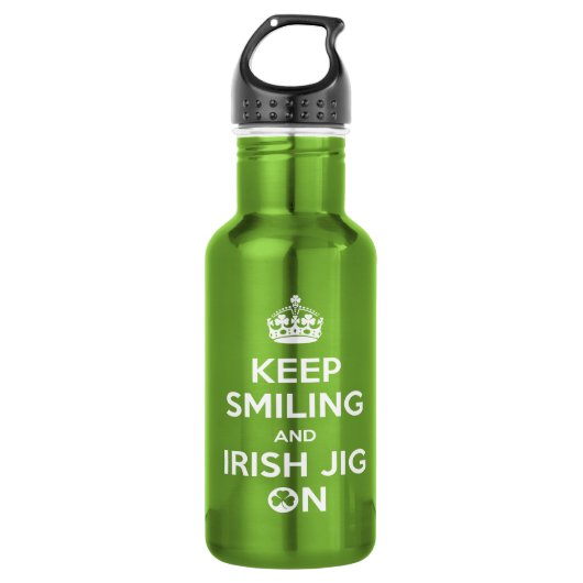 Bouteille D'eau En Acier Inoxydable Danseur irlandais (Devant)