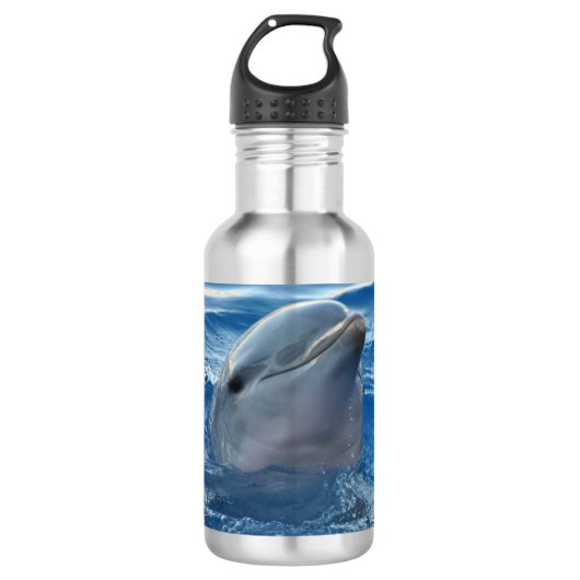 Bouteille D'eau En Acier Inoxydable Dauphin (Devant)