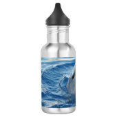 Bouteille D'eau En Acier Inoxydable Dauphin (Gauche)