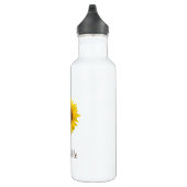 Bouteille d'eau en acier inoxydable de tournesol p (Droite)