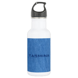 Bouteille D'eau En Acier Inoxydable denim bleu
