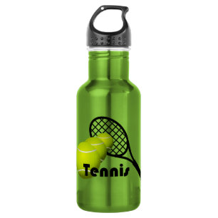 Bouteille D'eau En Acier Inoxydable Design de tennis