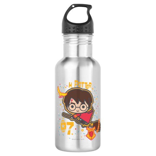 Bouteille D'eau En Acier Inoxydable Dessin animé Harry Potter Quidditch Seeker (Devant)