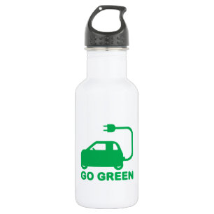 Bouteille D'eau En Acier Inoxydable Devenez écolo ~ Conduite de voitures électriques