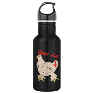 Bouteille D'eau En Acier Inoxydable Devinez ce poulet BUTT