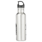 Bouteille D'eau En Acier Inoxydable Dieux de lacrosse (Dos)