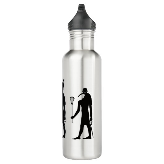 Bouteille D'eau En Acier Inoxydable Dieux de lacrosse (Droite)