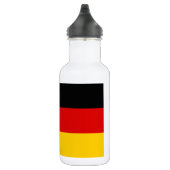 Bouteille D'eau En Acier Inoxydable Drapeau allemand (Droite)