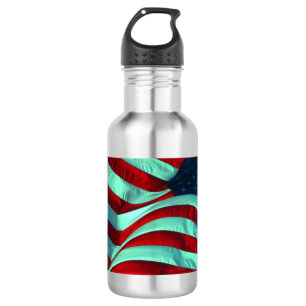 Bouteille D'eau En Acier Inoxydable Drapeau américain en acier inoxydable bouteille d'